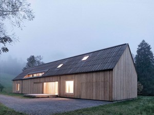 Austrian Contemporary Barn via Share Design